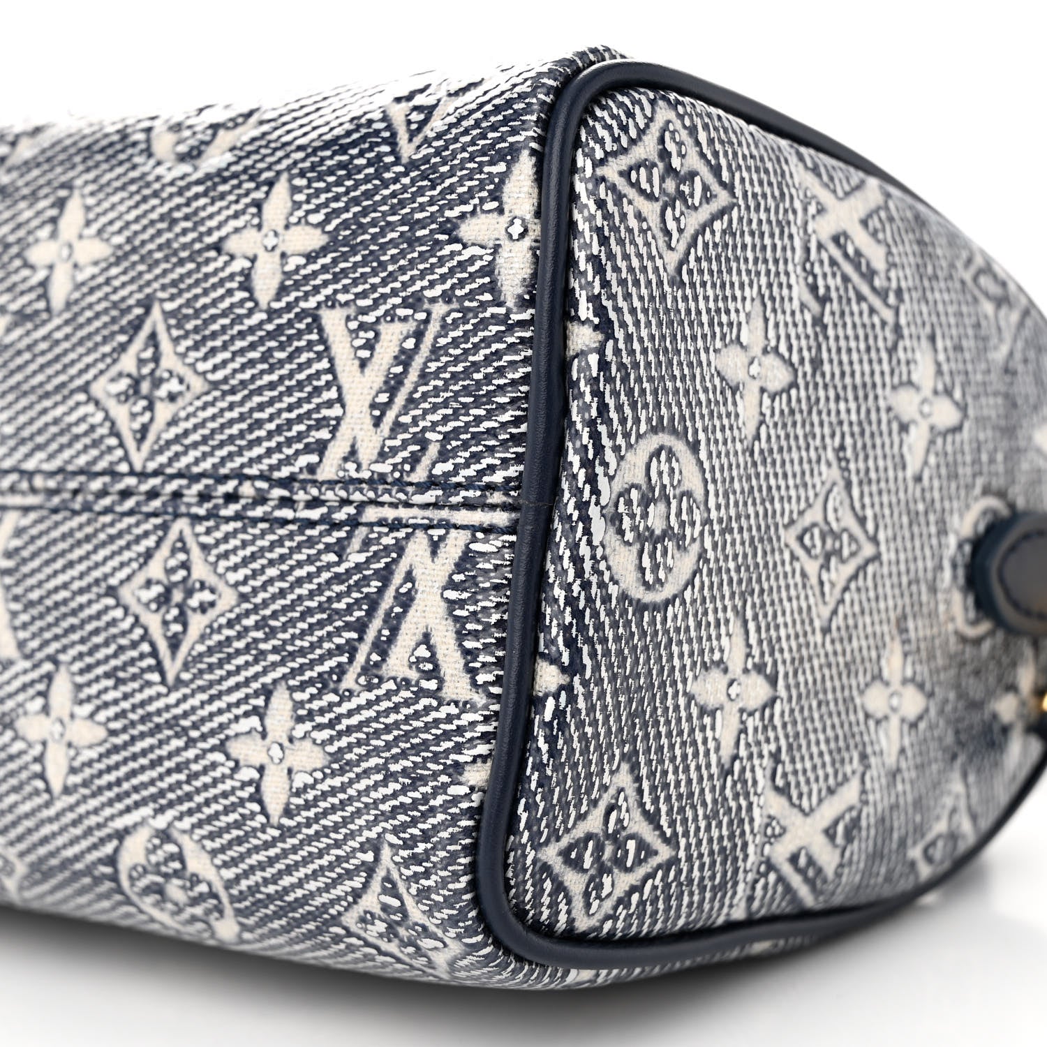 Louis Vuitton Monoglam Speedy Bandouliere 20 Blue 9 of 9