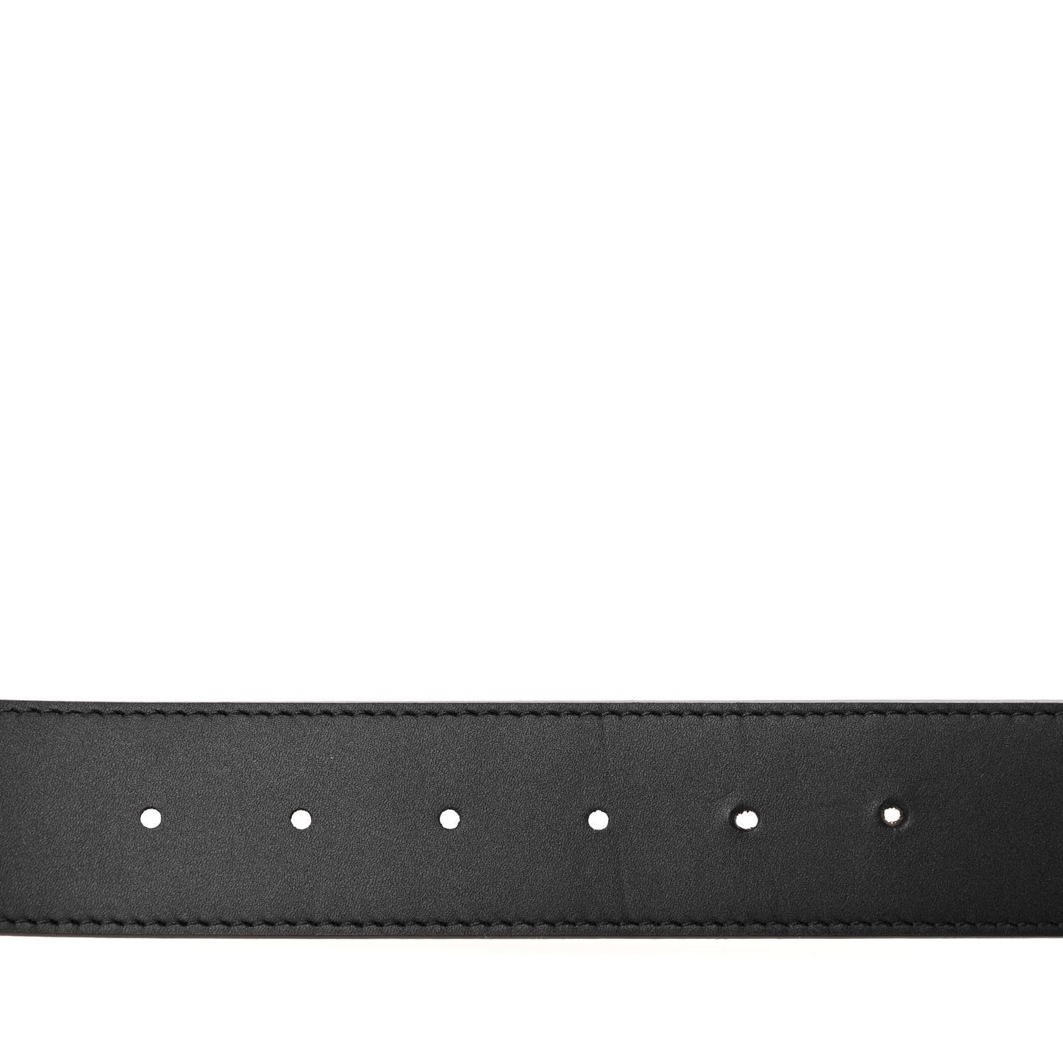Louis Vuitton Calfskin Monogram 30mm LV Initiales Reversible Belt 90 36 Black 4 of 7