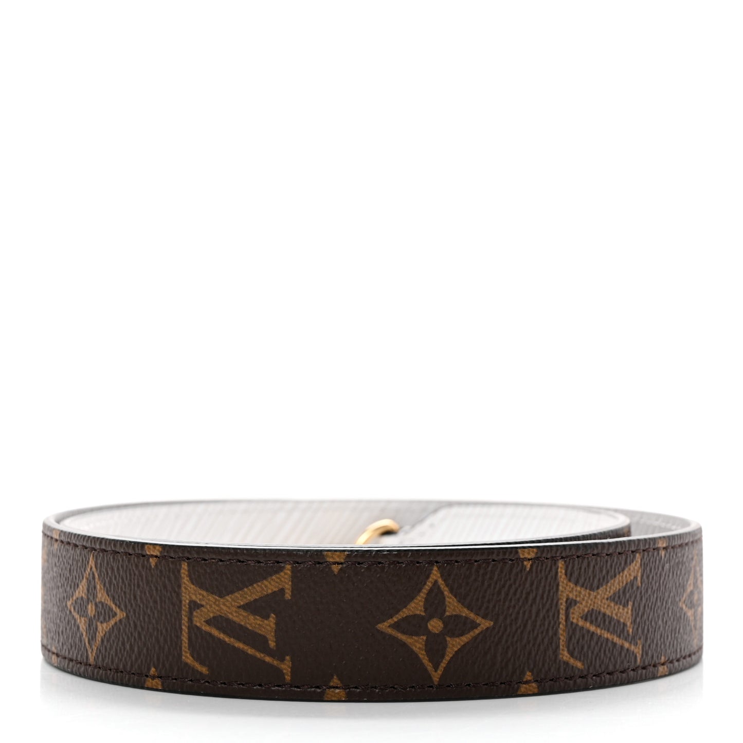 Epi Monogram Bandouliere Shoulder Strap White