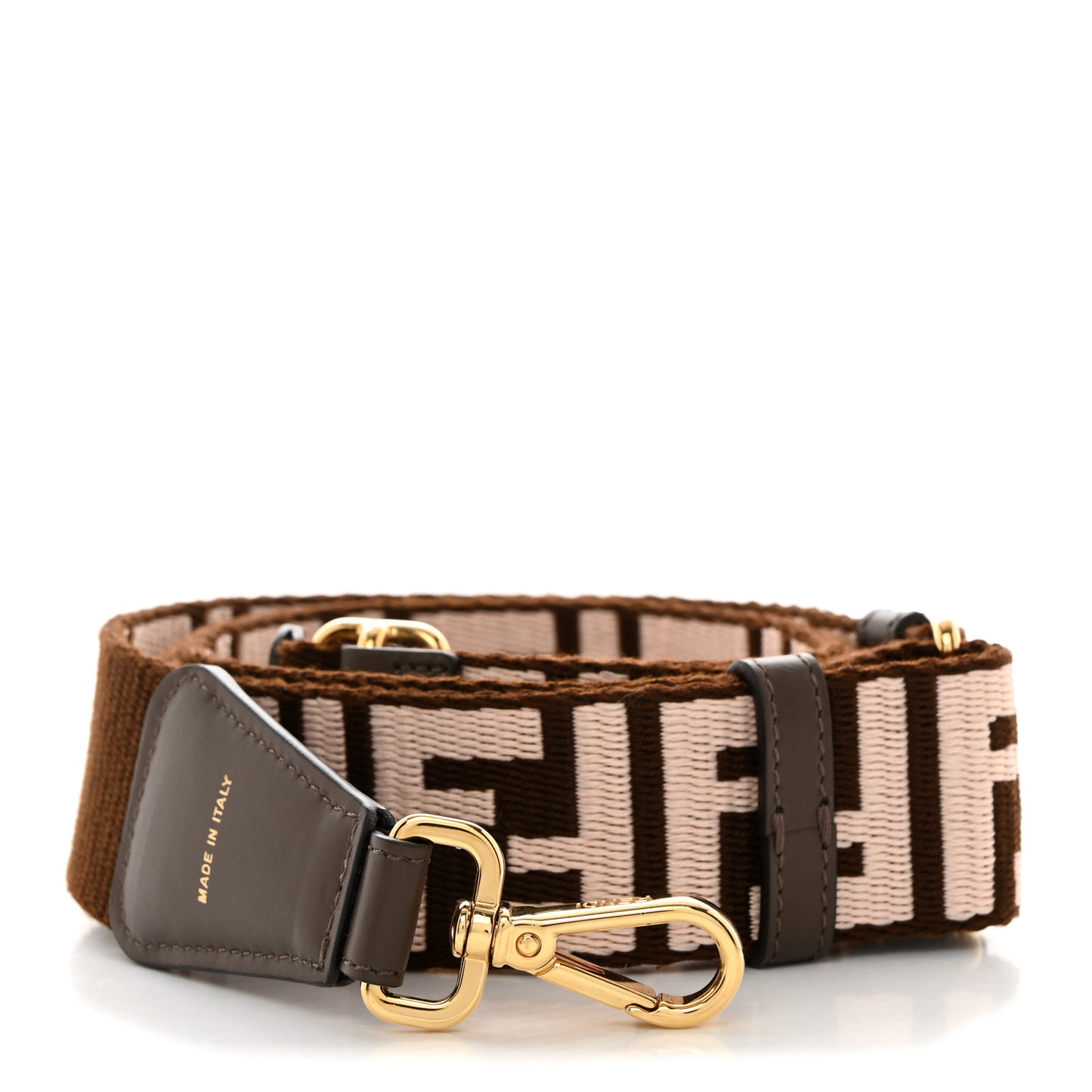 Ribbon Vitello King FF 1974 Adjustable Strap You Castagna Rosa Confetto