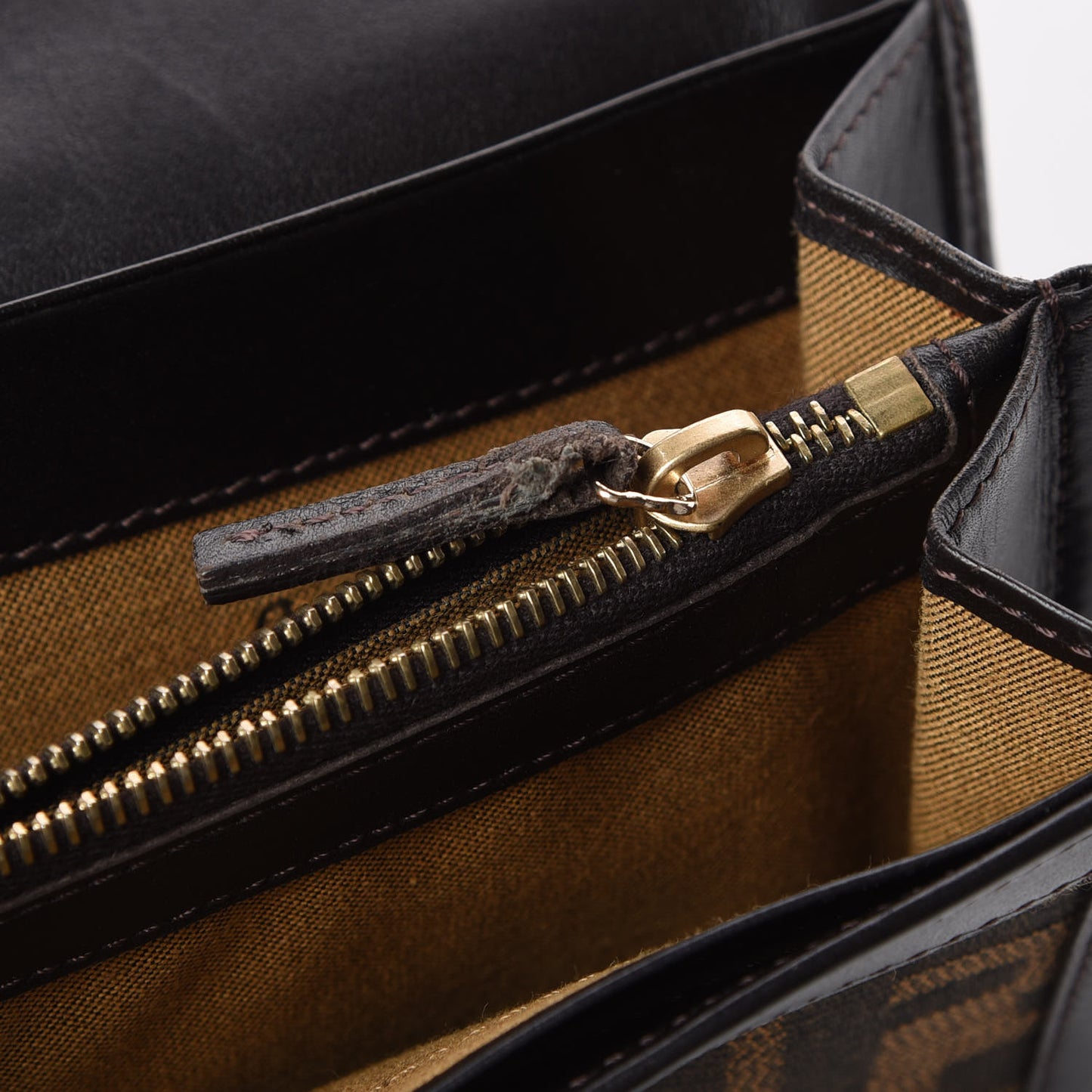 Zucca Continental Wallet Tobacco Moro