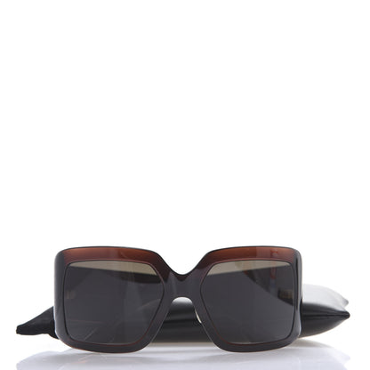 Christian Dior Acetate DiorSo Light 2 Shield Sunglasses Tortoise 7 of 7