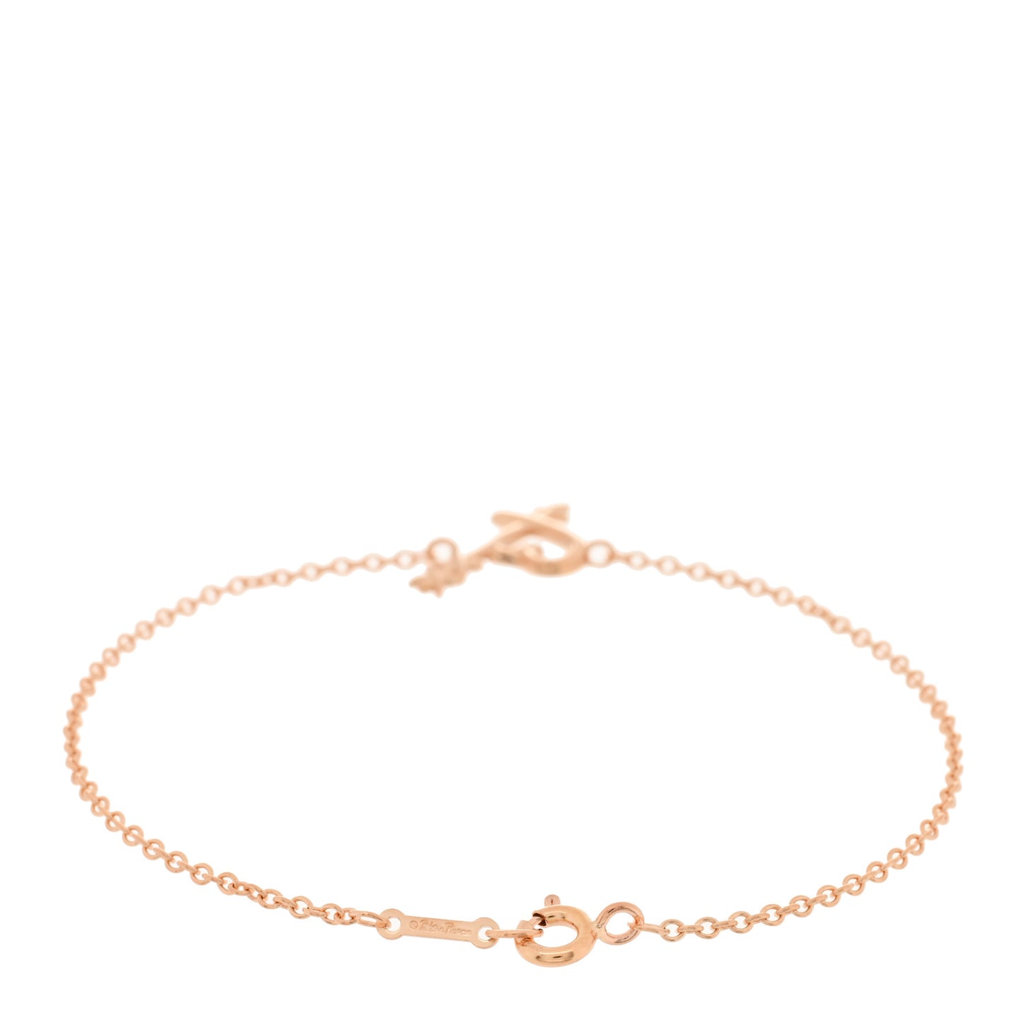 18K Rose Gold Paloma Picasso Heart and Arrow Bracelet