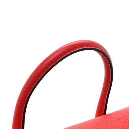 Mulberry Classic Grain Small Bayswater Satchel Scarlet Red 14 of 14