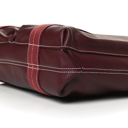Hermes Swift Canvas Tote Rouge H 8 of 10