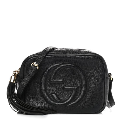 Gucci Pebbled Calfskin Small Soho Disco Bag Black 1 of 9