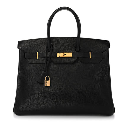Hermes Ardennes Birkin 35 Black 1 of 15
