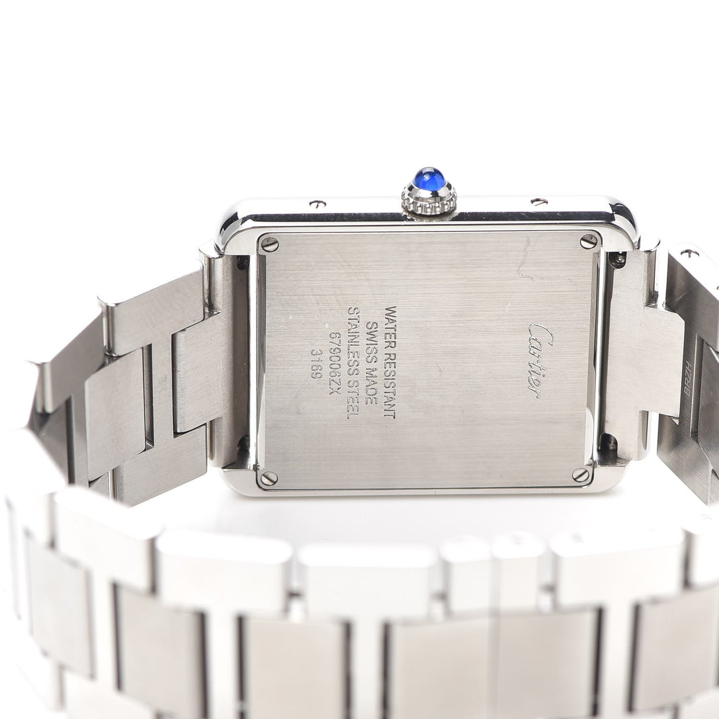 Stainless Steel 27mm Tank Solo Quartz Watch