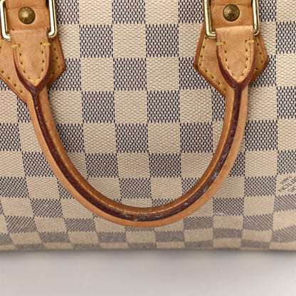 Louis Vuitton Damier Azur Speedy 25 12 of 12