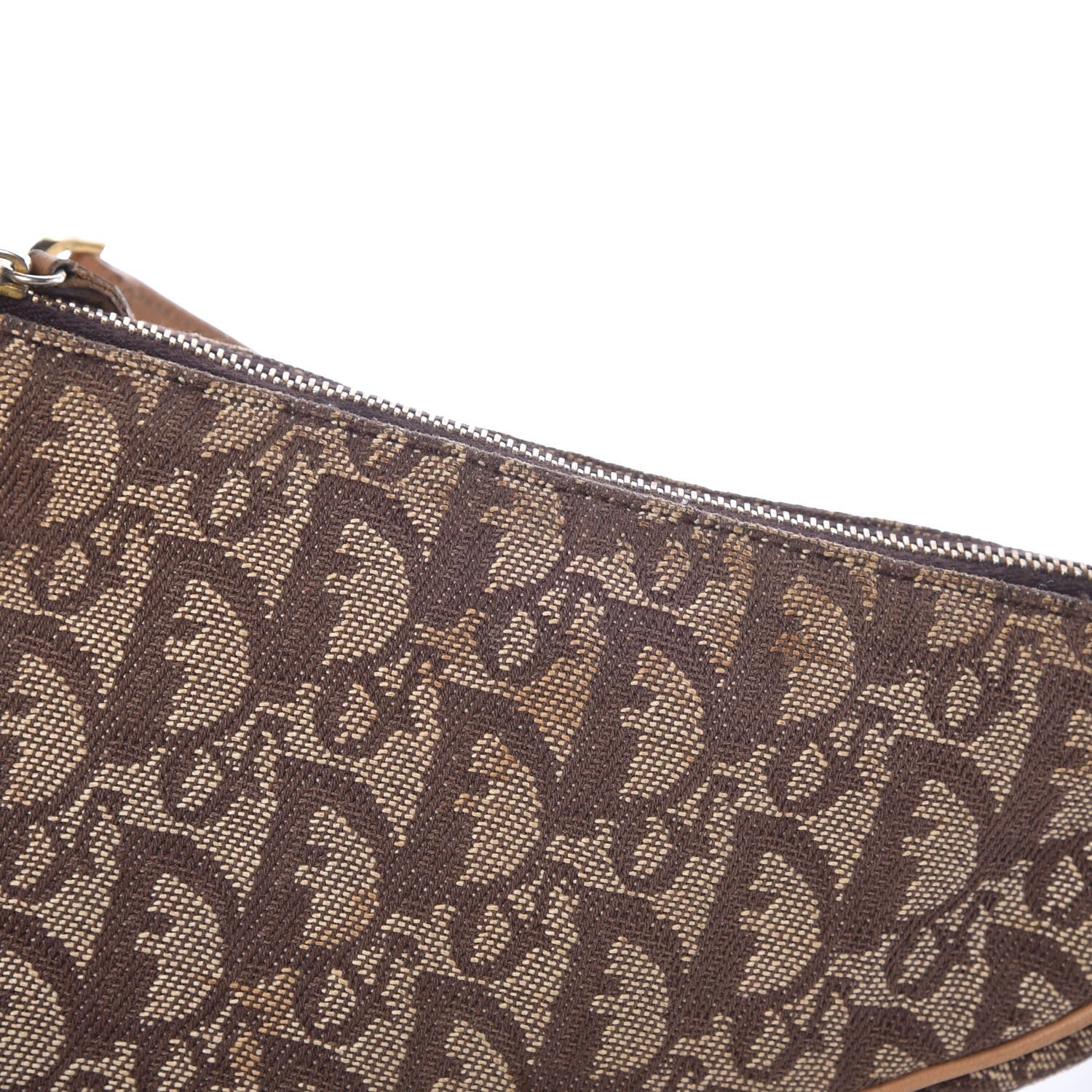 Christian Dior Monogram Mini Saddle Pochette Brown 8 of 12
