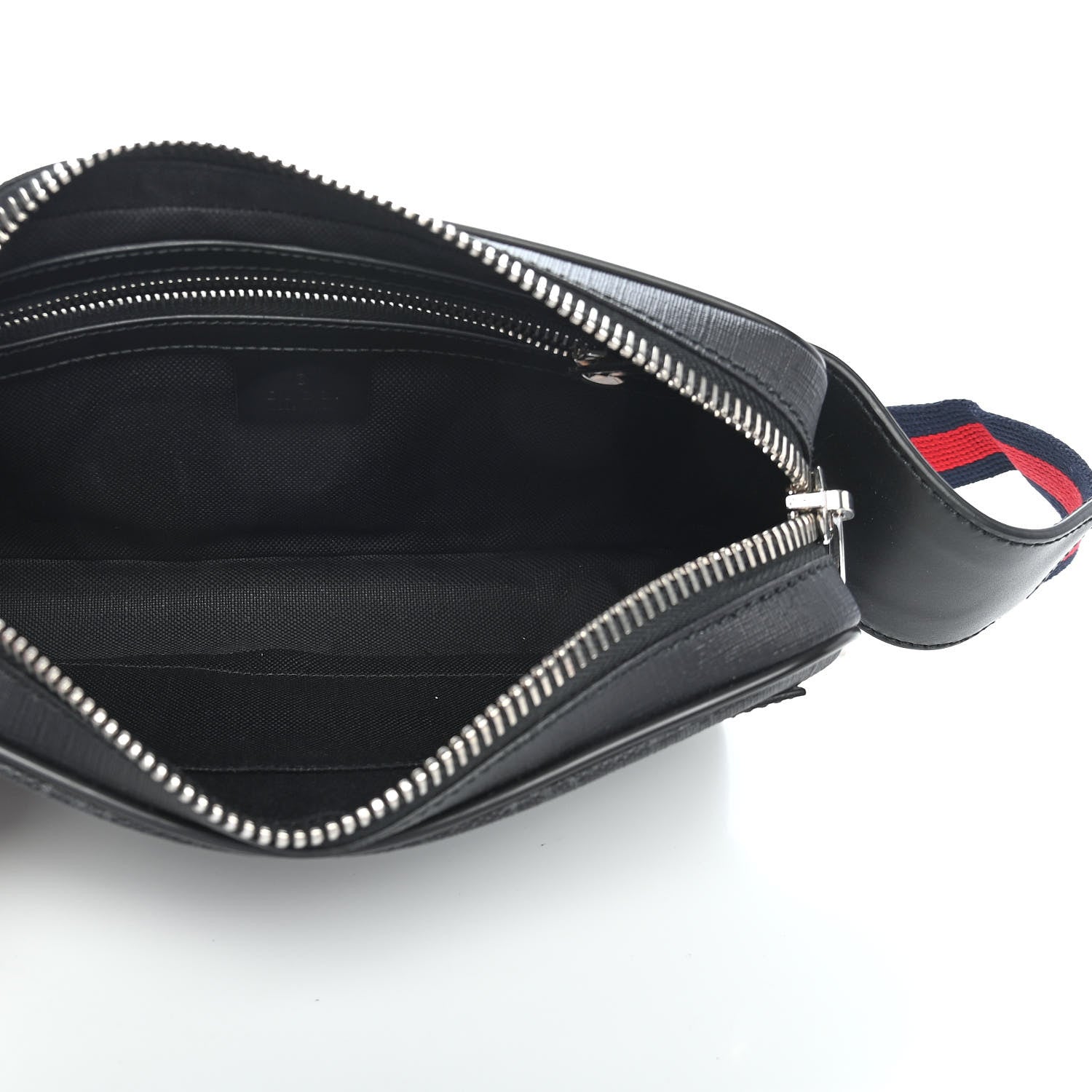 Gucci Soft GG Supreme Monogram Tigers Belt Bag Black Multicolor 5 of 9
