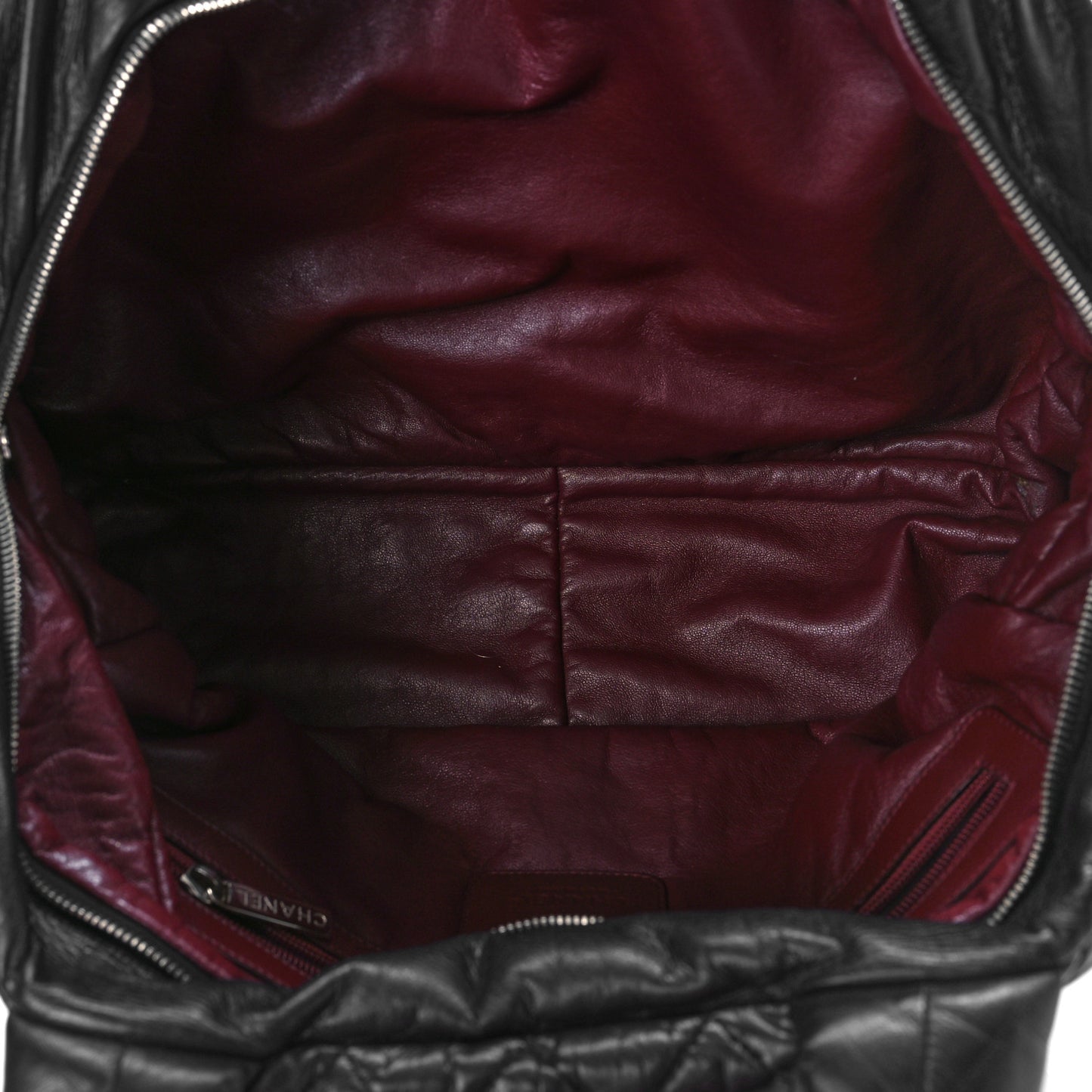 Lambskin Coco Cocoon Bowler Black