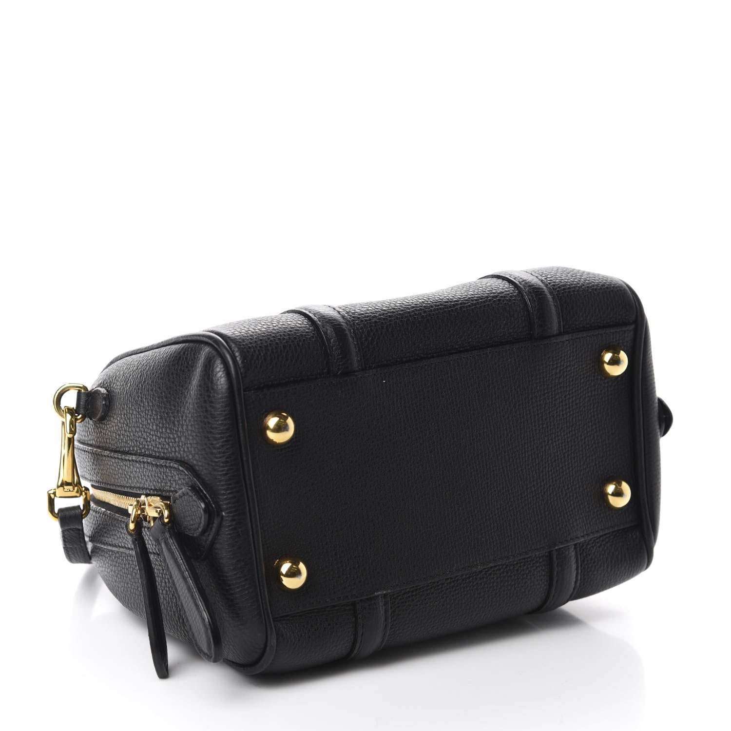Burberry Derby Calfskin Small Alchester Bowling Bag Black 4 of 9