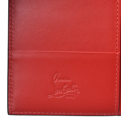 Christian Louboutin CHRSTIAN LOUBOUTIN Patent Calfskin Loubipass Trash-Print Passport Holder Multi 6 of 8