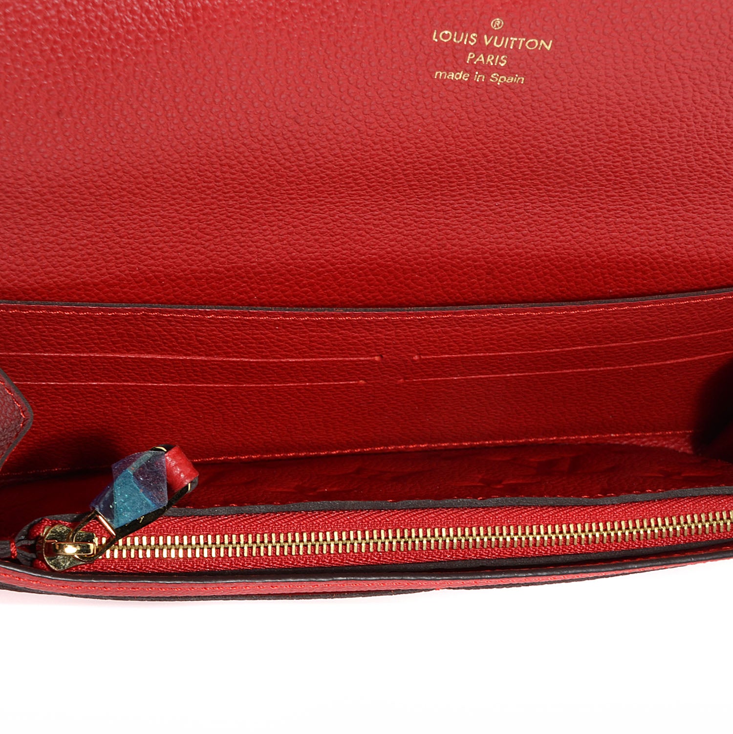 Louis Vuitton Empreinte Curieuse Wallet Cherry 5 of 7