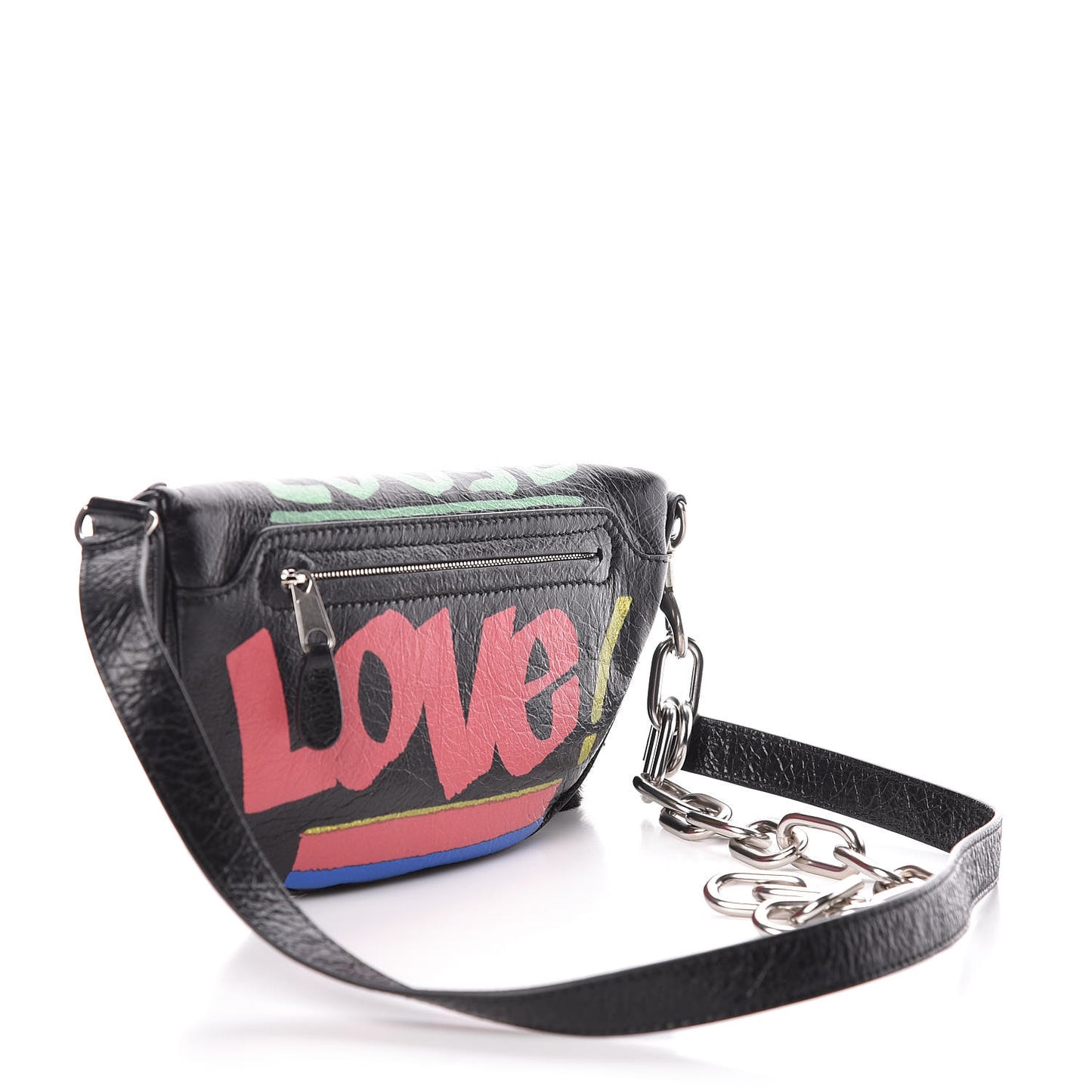 Agneau Arena Car Tag XXS Souvenir Belt Bag Black TBC