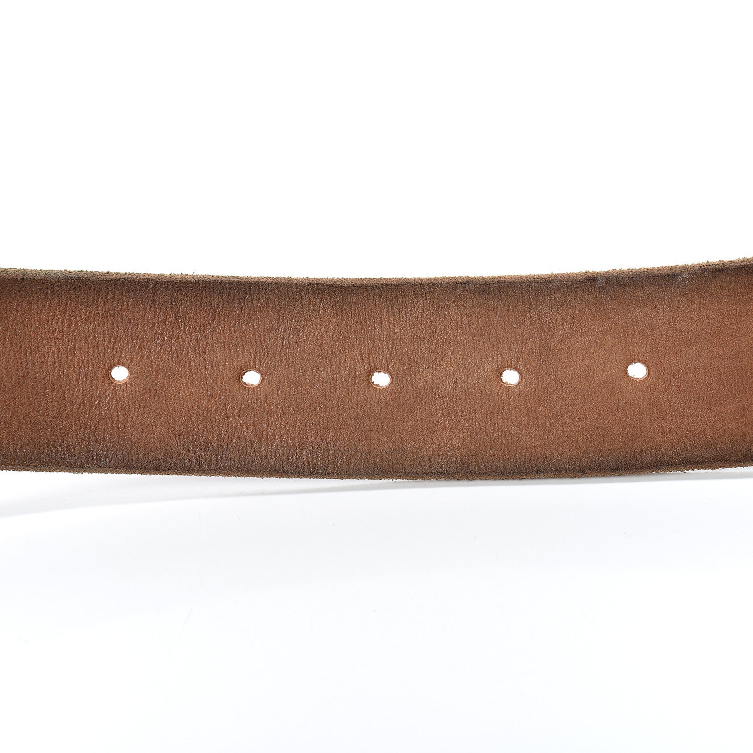 Gucci Faded Calfskin Double G 40mm Belt 110 44 Cuir 4 of 6