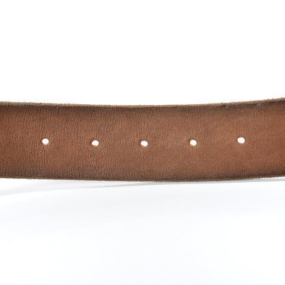 Gucci Faded Calfskin Double G 40mm Belt 110 44 Cuir 4 of 6