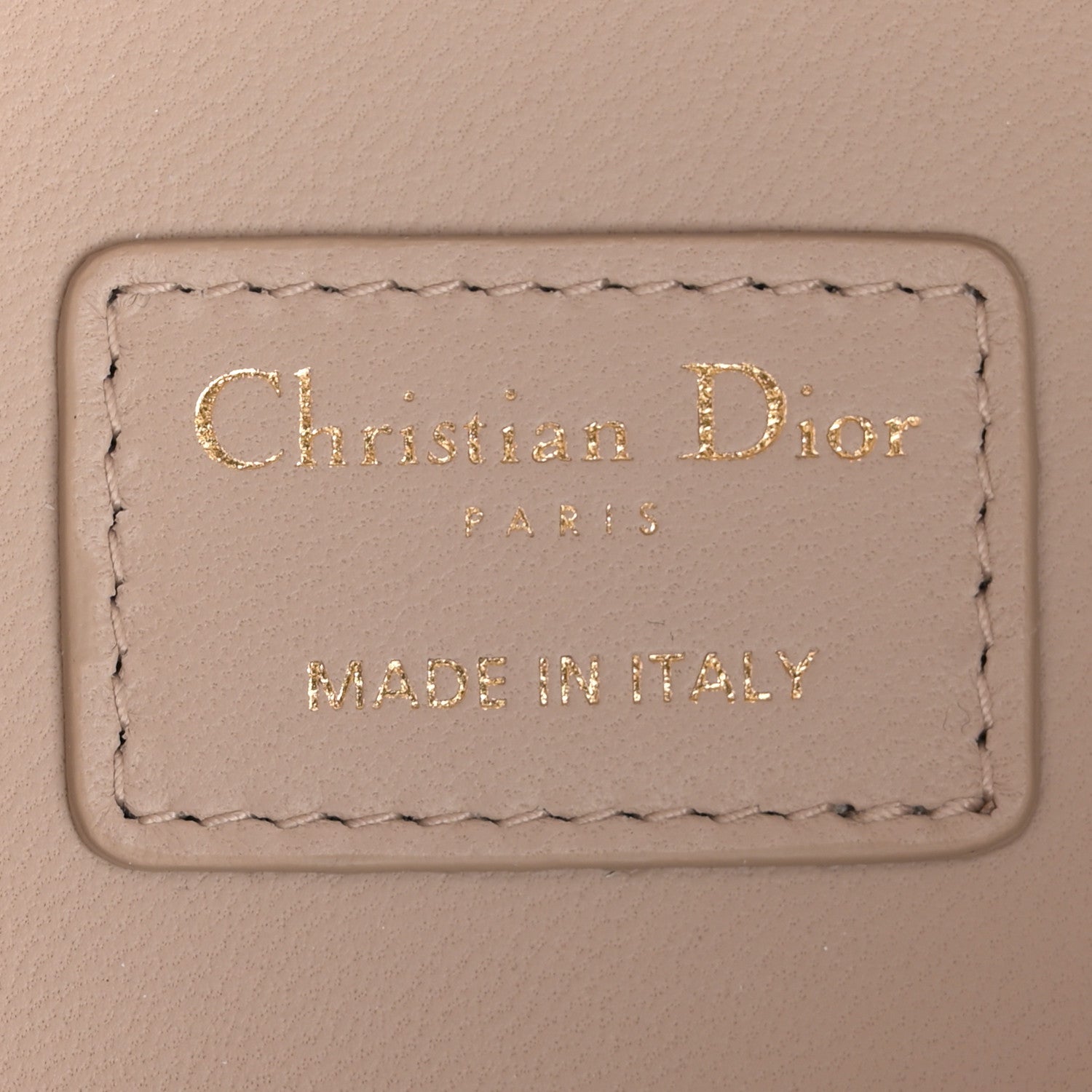 Christian Dior Lambskin Cannage Micro Lady Dior Vanity Case Light Beige 6 of 10