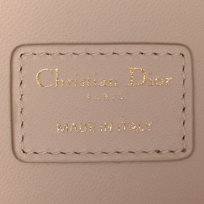 Christian Dior Lambskin Cannage Micro Lady Dior Vanity Case Light Beige 6 of 10