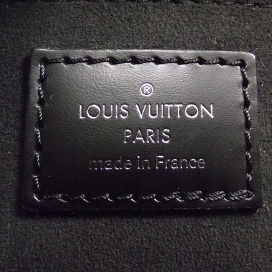 Louis Vuitton Epi Montaigne Pochette Noir 7 of 9