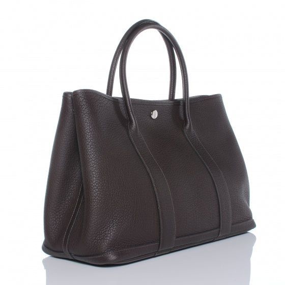 Fjord Garden Party Tote 36 MM Marron Fonce