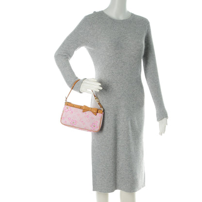 Louis Vuitton Monogram Cherry Blossom Pochette Accessories Pink 2 of 7