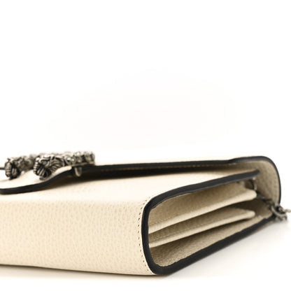 Gucci Dollar Calfskin Mini Dionysus Chain Wallet Mystic White 10 of 10