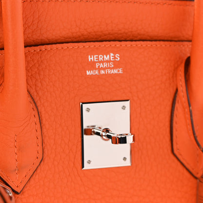 Hermes Togo Birkin 35 Orange 6 of 10