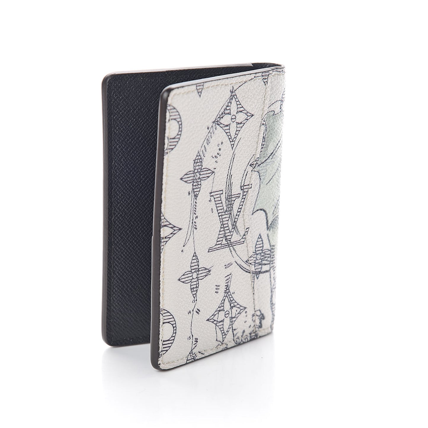 Savane Monogram Chapman Pocket Organizer White