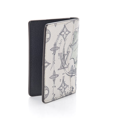 Louis Vuitton Savane Monogram Chapman Pocket Organizer White 3 of 7