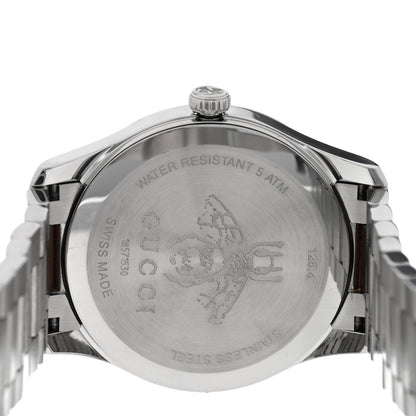 Gucci Stainless Steel 38mm G-Timeless Two Tone Bee Quartz Watch 4 of 5