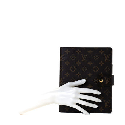Louis Vuitton Monogram Large Ring Agenda Cover 7 of 8
