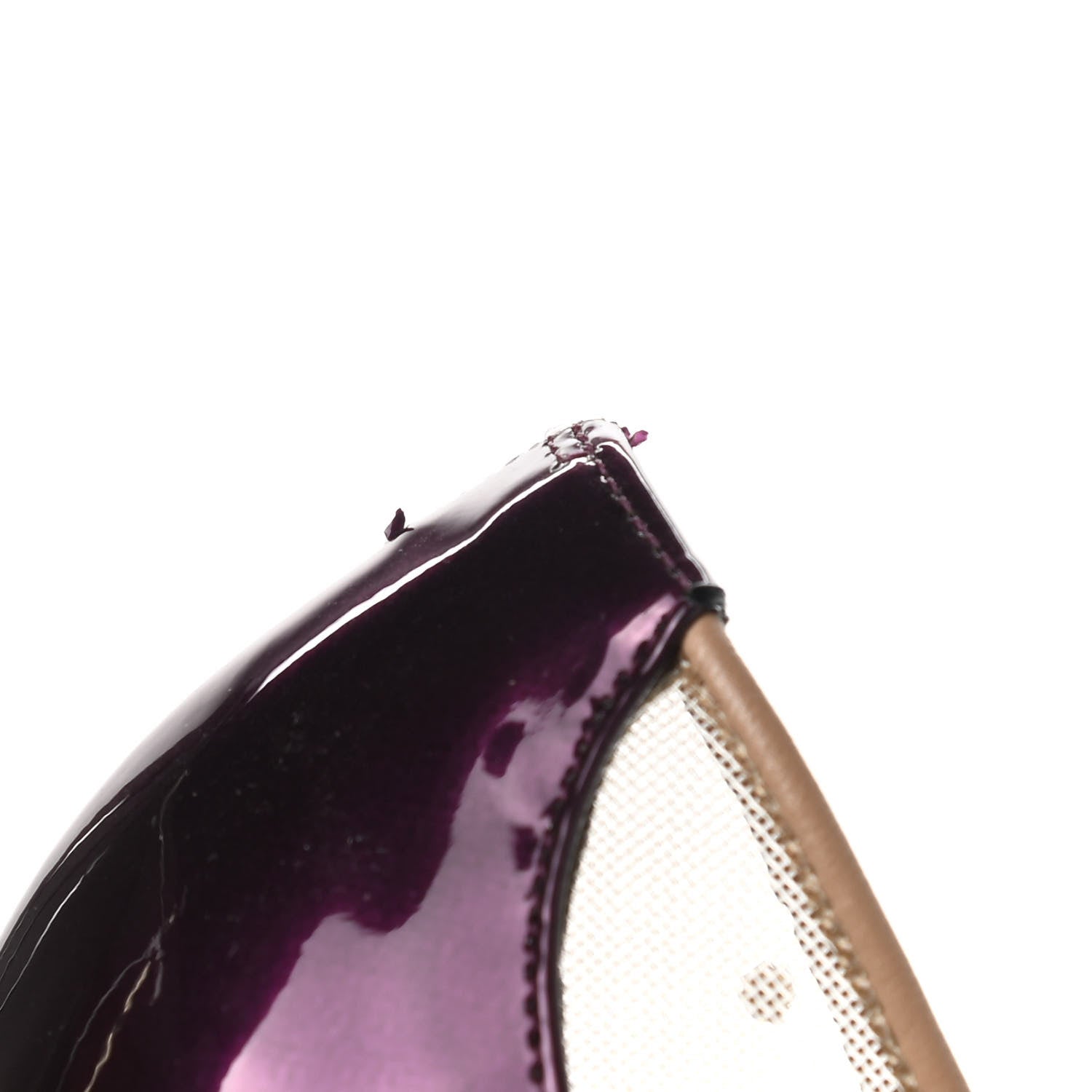 Christian Louboutin Rete Specchio Crystal Strass Follies 100 Pumps 39.5 Version Cosmos 9 of 9