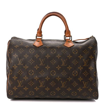 Louis Vuitton Monogram Speedy 35 1 of 12