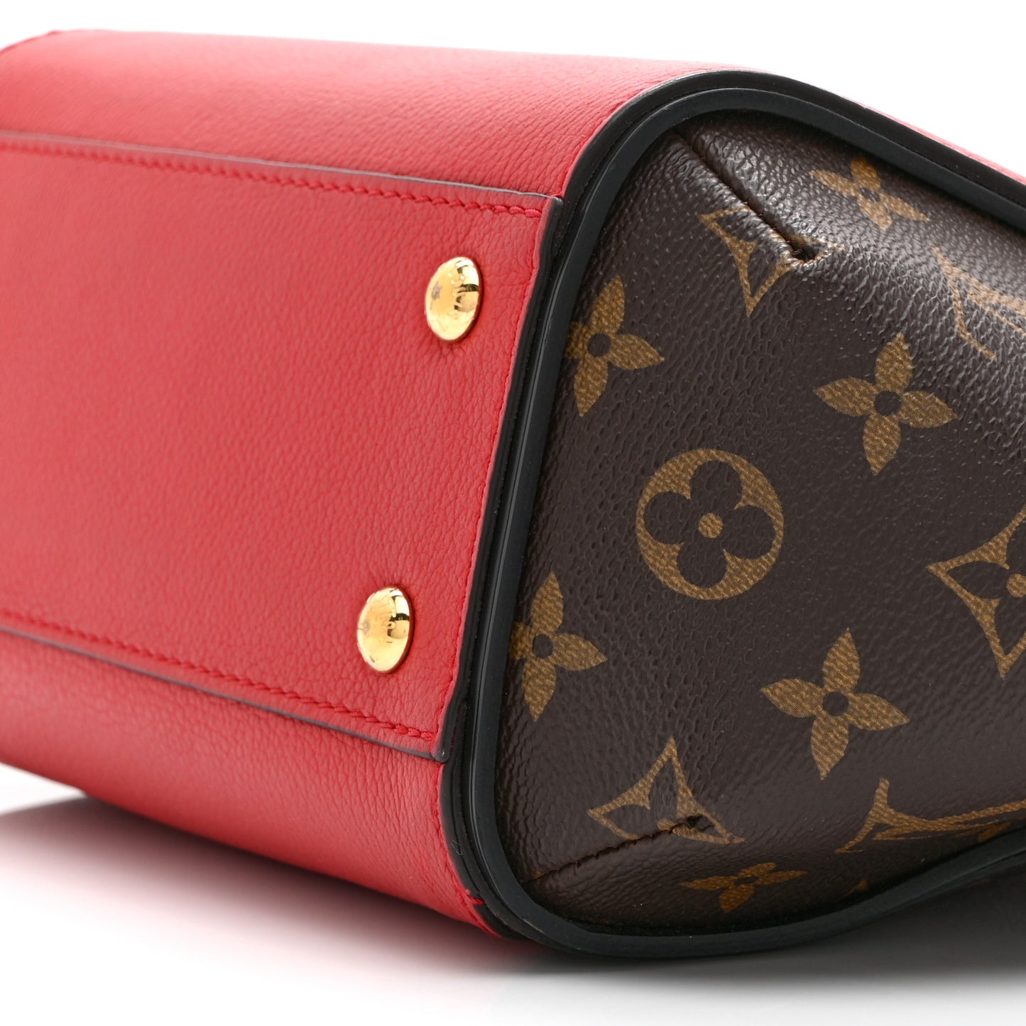 Calfskin Monogram Kimono Tote Cherry