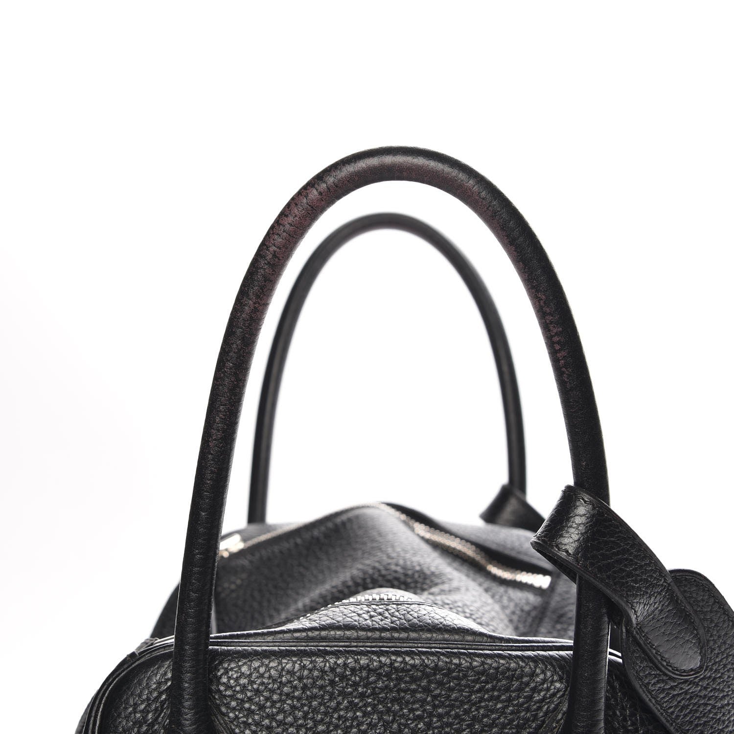 Hermes Taurillon Clemence Lindy 34 Black 13 of 15