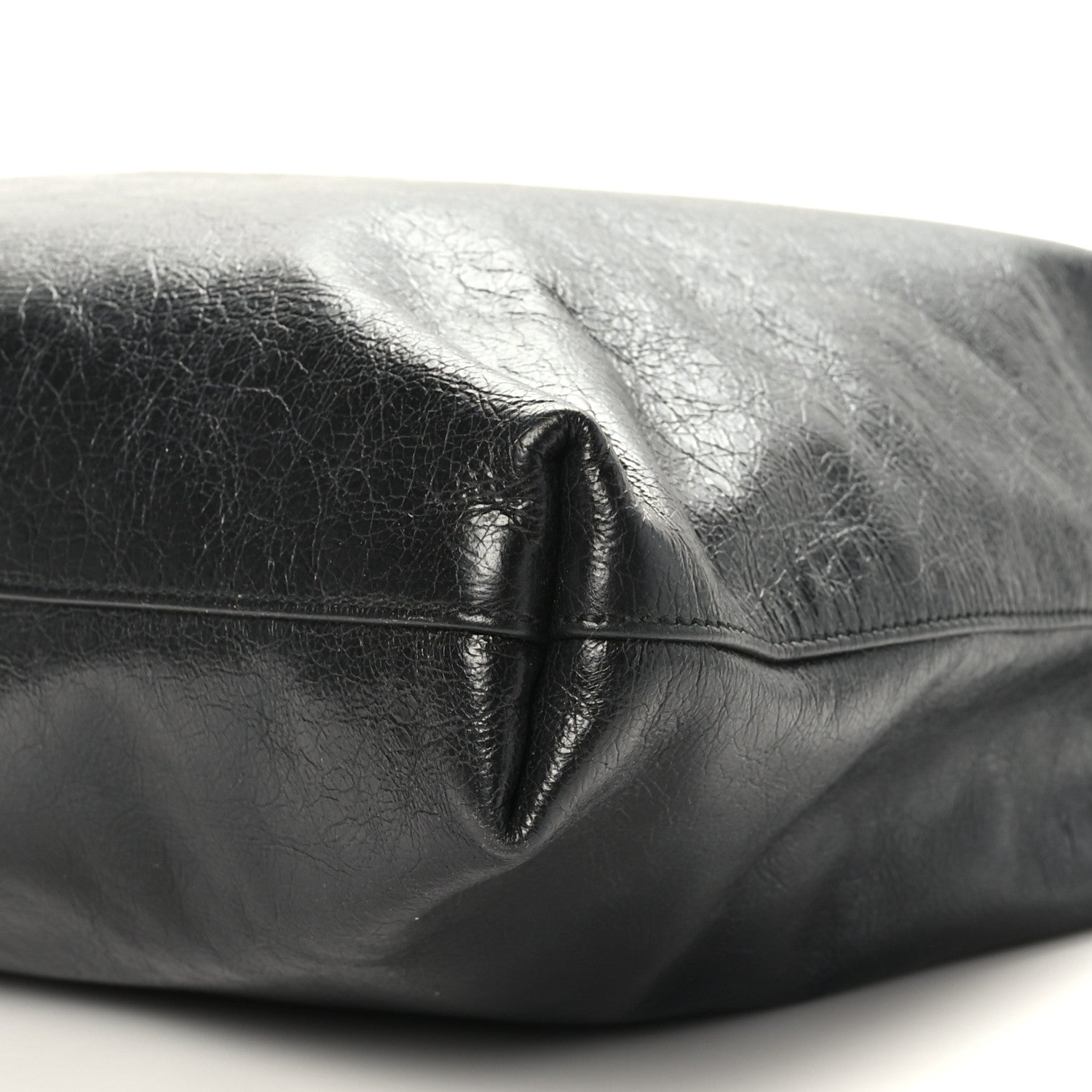Gucci Fluffy Calfskin Morpheus Tote Bag Black 9 of 9