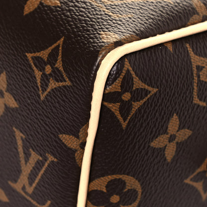 Louis Vuitton Monogram Speedy Bandouliere 20 Black 9 of 12