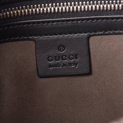 Gucci GG Supreme Monogram Mens Wristlet Black 8 of 12