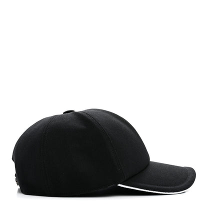 Chanel Cotton CC Cap Hat Black White 5 of 8