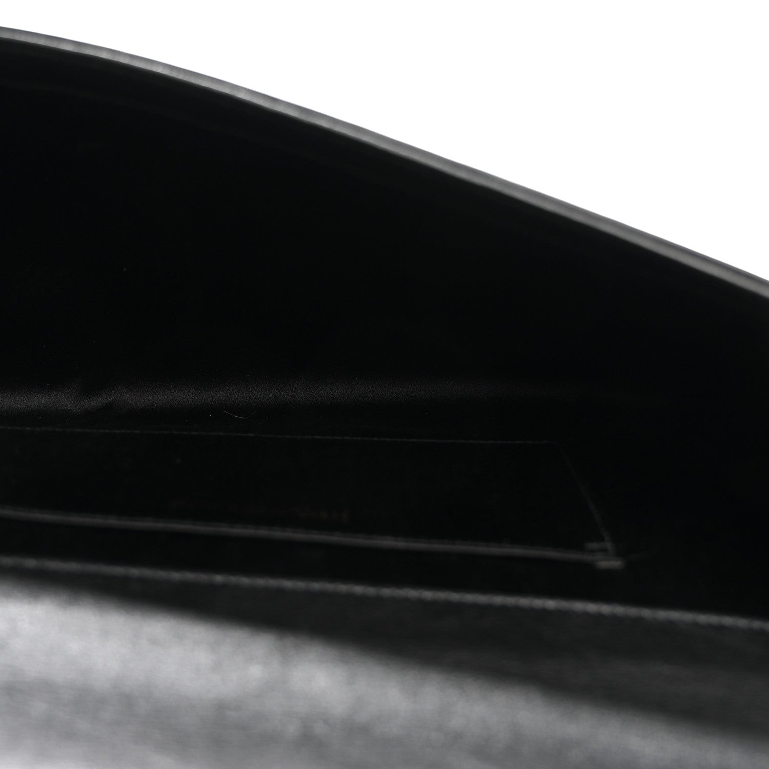 Saint Laurent Calfskin Monogram Large Belle De Jour Clutch Black 5 of 6
