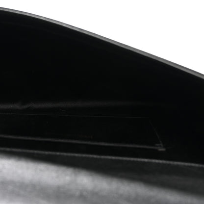 Saint Laurent Calfskin Monogram Large Belle De Jour Clutch Black 5 of 6