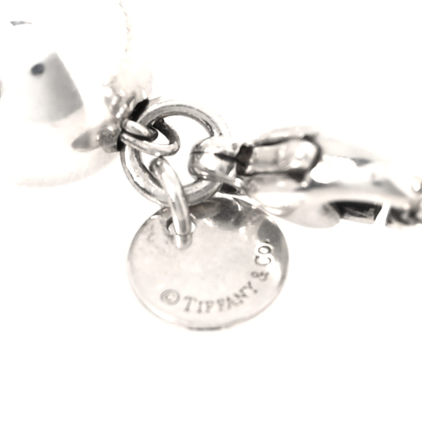 Sterling Silver 10mm Hardwear Ball Bracelet