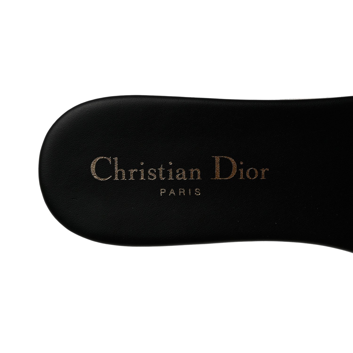 Christian Dior Canvas Embroidered Dway Mules Slide Sandals 37.5 Black 7 of 9
