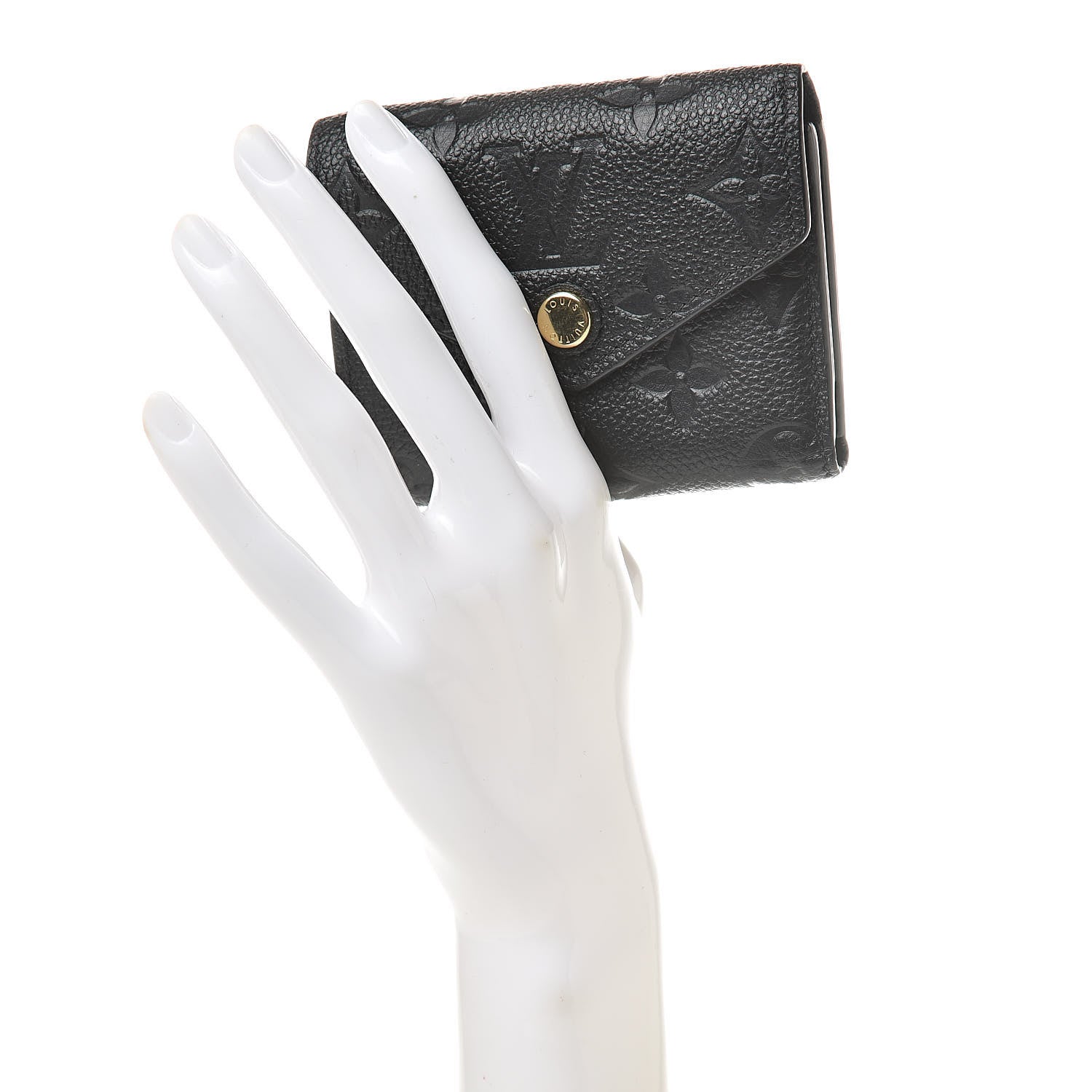 Louis Vuitton Empreinte Zoe Wallet Black 2 of 7