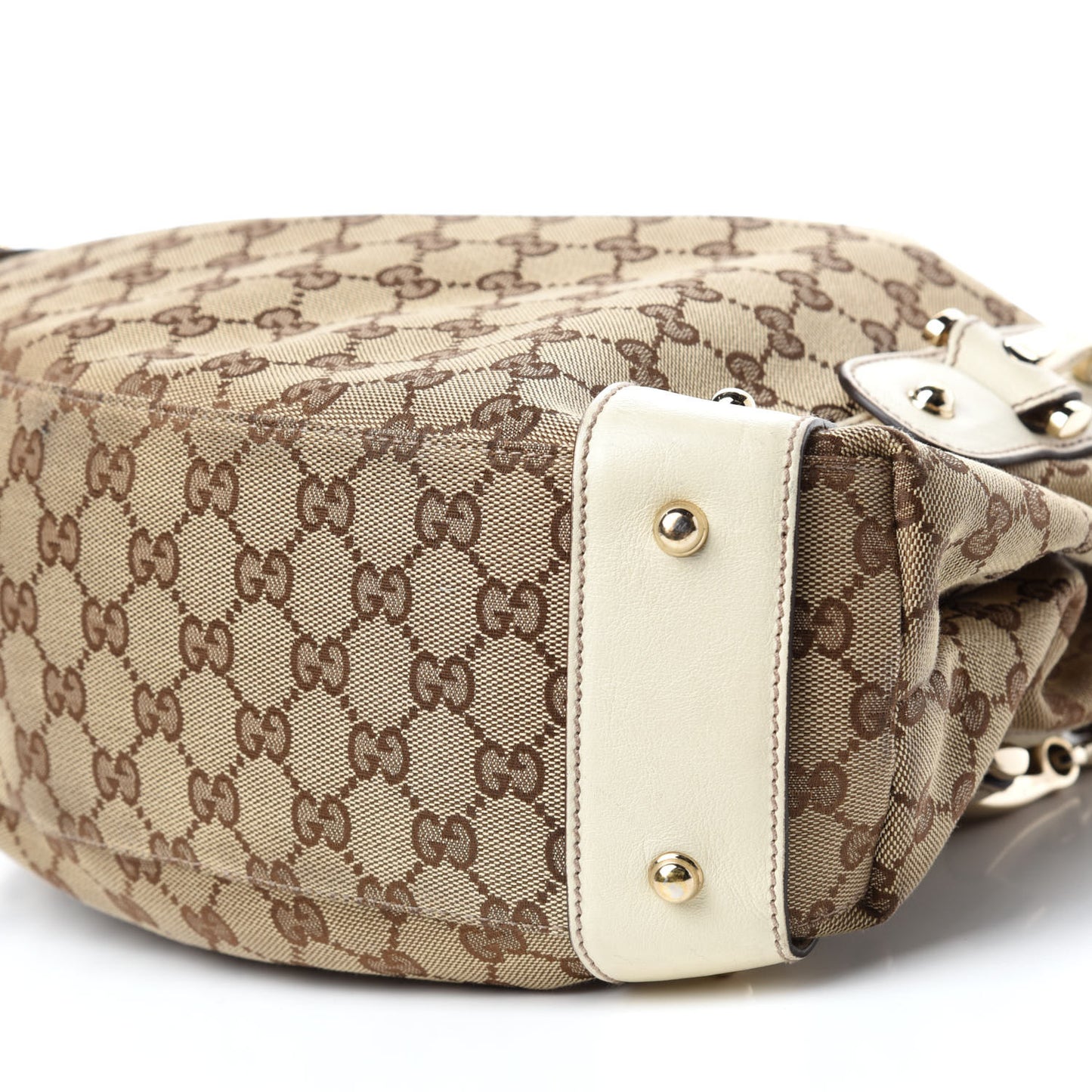 Monogram Small Pelham Shoulder Bag Off White