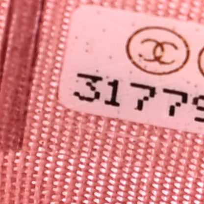 Chanel Caviar Quilted Card Holder Pink 5 of 10