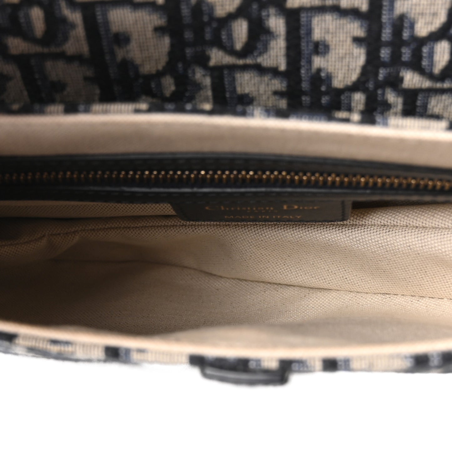 Oblique Saddle Bag Blue