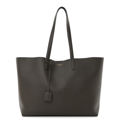 Saint Laurent Calfskin Large Shopping Tote Pebble 1 of 11